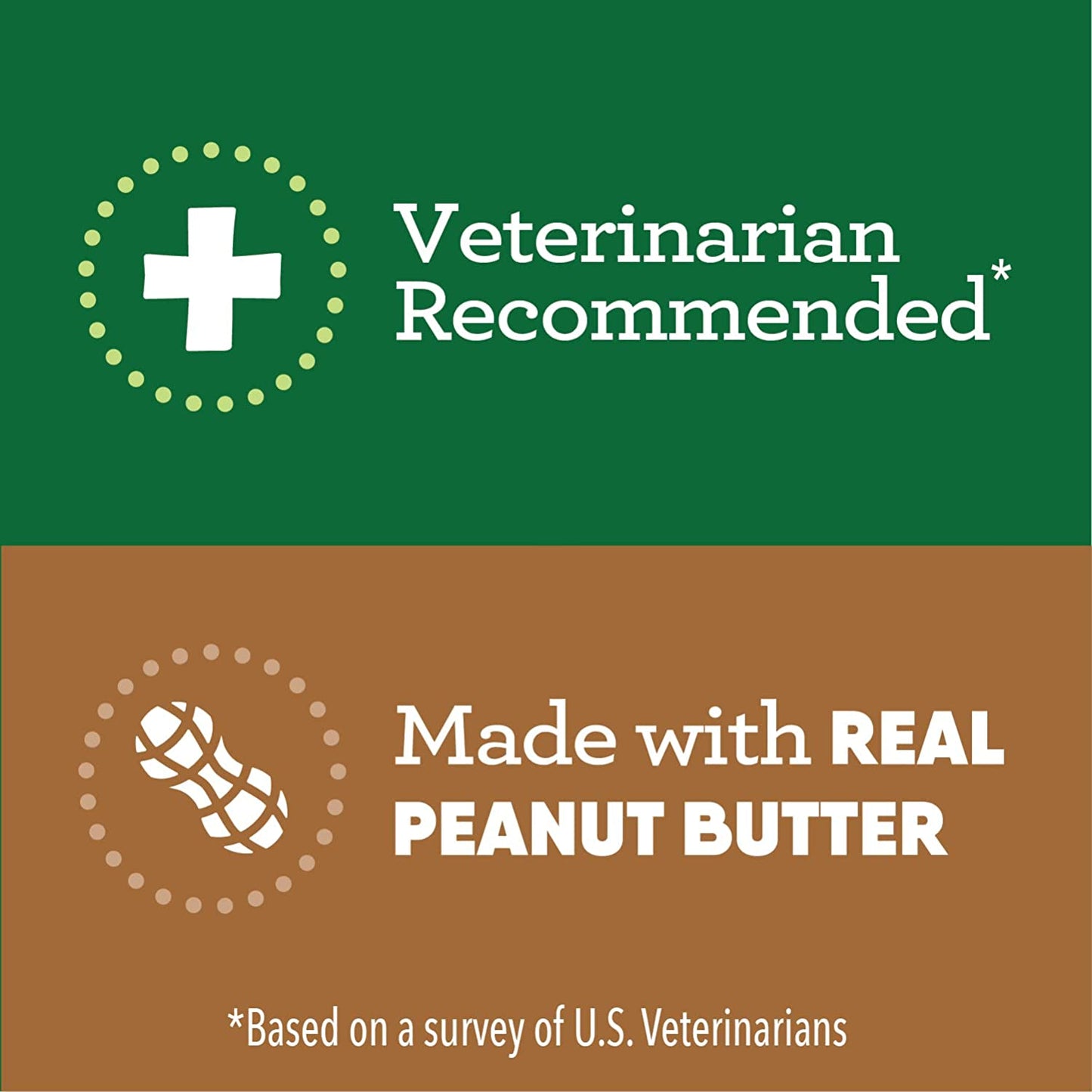 GREENIES PILL POCKETS for Dogs Capsule Size Natural Soft Dog Treats with Real Peanut Butter (60 Treats)