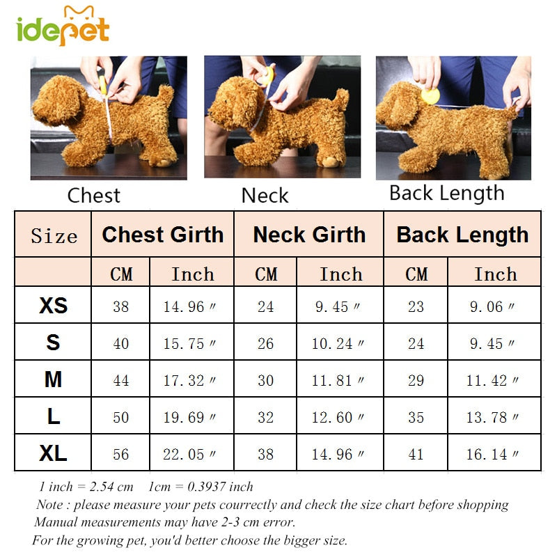 Warm Small Dog Coat