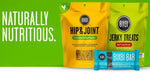 BIXBI Skin & Coat Support Salmon Jerky Dog Treats, 4 Oz - USA Made Grain Free Dog Treats - Antioxidant Rich 