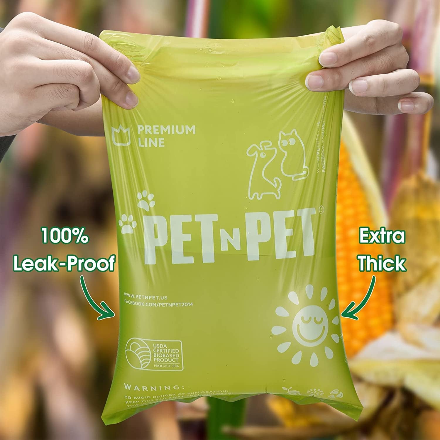 PET N PET Dog Poop Bags Lavender Scented