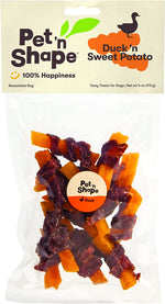 Pet 'N Shape Sweet Potato Chews Jerky Dog Treats - 4 Ounce