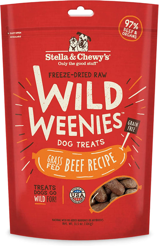 Stella & Chewy’S Freeze-Dried Raw Wild Weenies Dog Treats – All-Natural
