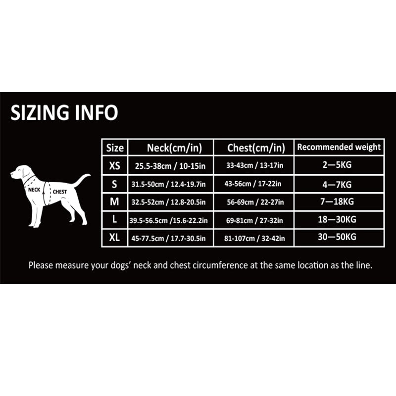 Explosion-proof Dog Harness