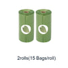 2 rolls green / One Size