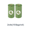 2 rolls green / One Size