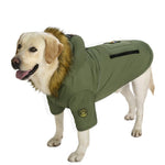 Waterproof Hooded Dog Warm Jacket