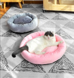 Round Winter Warm Dog Cat Bed