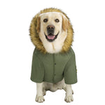Waterproof Hooded Dog Warm Jacket