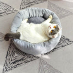 Round Winter Warm Dog Cat Bed