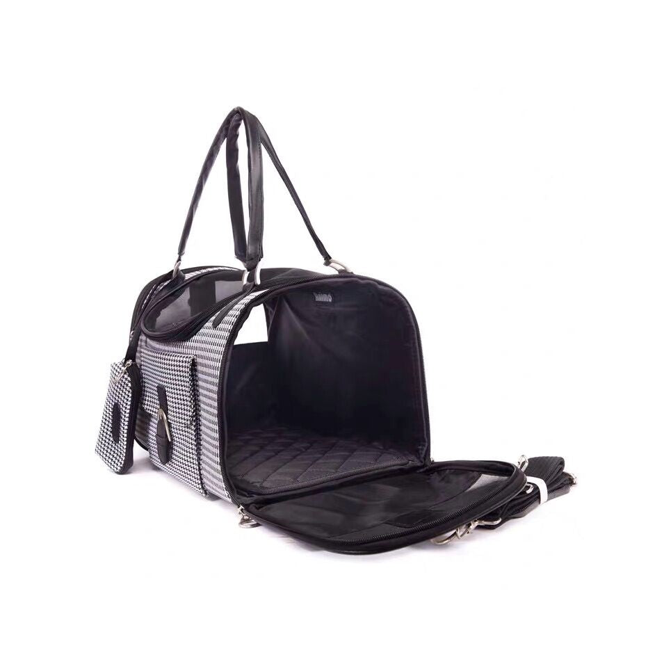 PU Leather Breathable Mesh Carrier