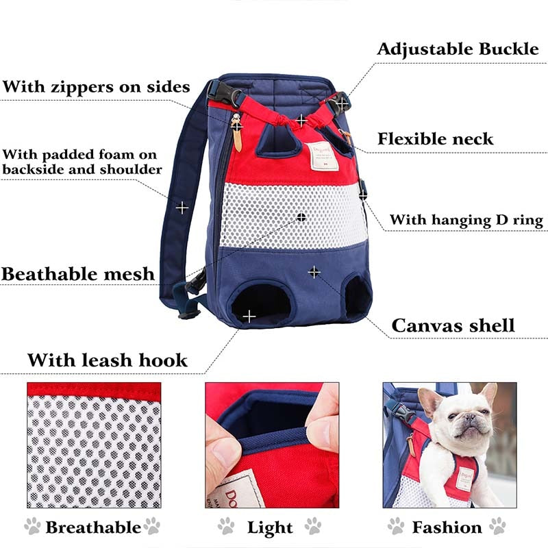 Pet Backpack Carrier For Cat & Dog