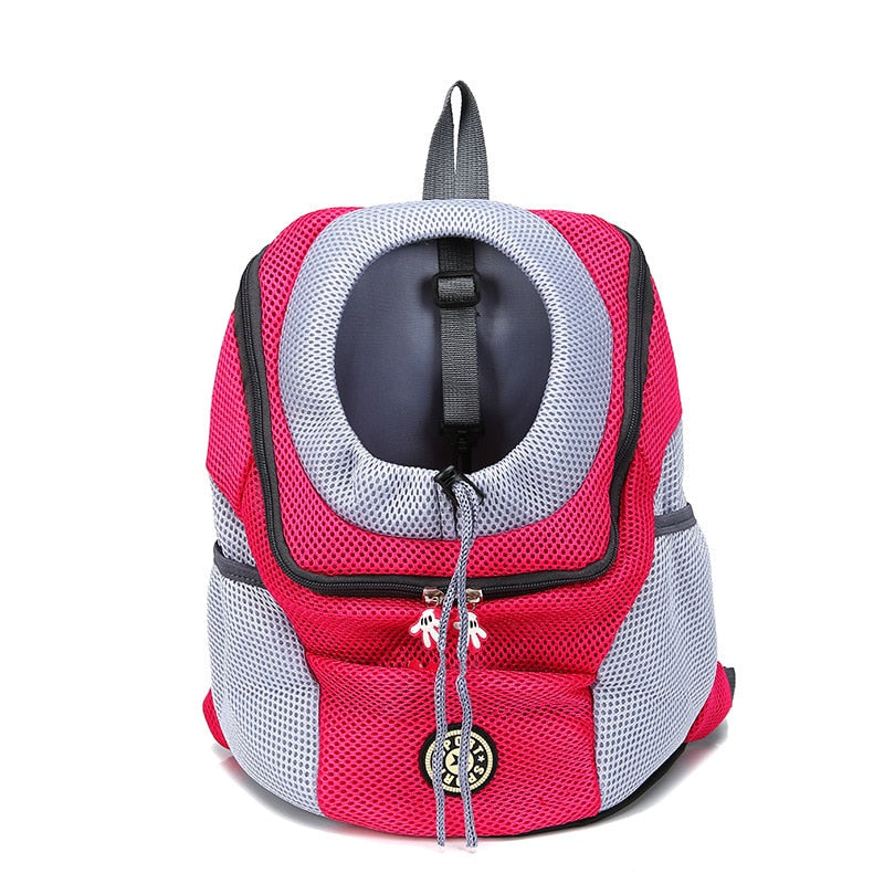 Double Shoulder Portable Dog Backpack