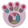 paw print pink