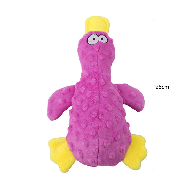 Cute Plush Duck Sound Toy