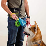 Dog Treat Bag, Training Pouch with Clicker and Collapsible Food Bowl BPA Free 