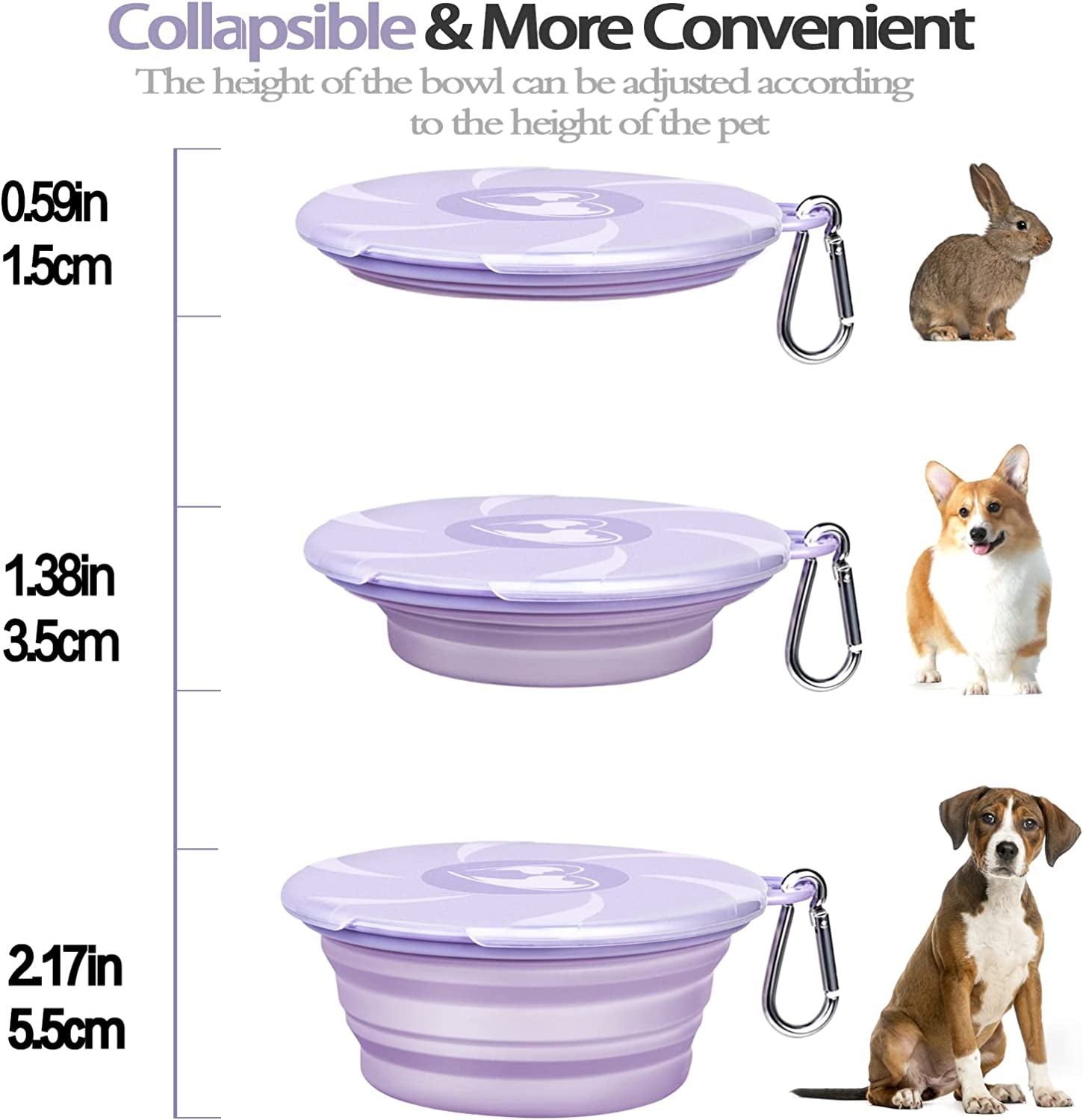 Collapsible/Portable Pet Bowl